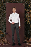P 1134 Slim Fit Füme Spor Pantolon