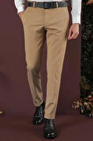 P 1137 Slim Fit Taba Klasik Pantolon