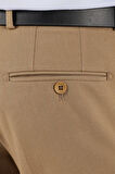 P 1137 Slim Fit Taba Klasik Pantolon