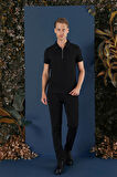 TS 871 Slim Fit Siyah Spor T-Shirt