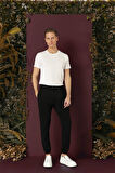 P 1140 Slim Fit Siyah Spor Pantolon