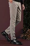 P 1134 Slim Fit Bej Spor Pantolon