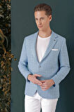 C 660 Slim Fit Mavi Spor Ceket