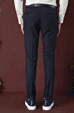 P 1133 Slim Fit Lacivert Spor Pantolon
