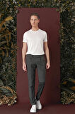 P 1133 Slim Fit Füme Spor Pantolon