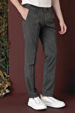 P 1133 Slim Fit Füme Spor Pantolon