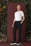 P 1141 Slim Fit Siyah Klasik Pantolon