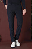 P 1141 Slim Fit Lacivert Klasik Pantolon