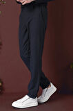 P 1141 Slim Fit Lacivert Klasik Pantolon