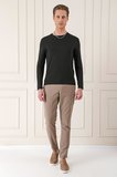 TS 870 Slim Fit A.Kahve Spor T-Shirt