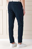 P 1150 Comfort Fit Beli Lastikli Yan Cep Lacivert Jogger Pantolon