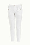 Beyaz Kargo cepli pantolon 40485 | 38