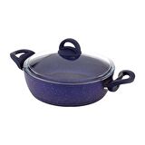 FMS G2003GLX Galaxy 28 Cm Basık Tencere Gece Grisi