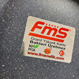 FMS Galaxy 28 Cm Basık Tencere Gece Grisi G2003GLX