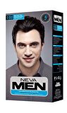 Neva Men Amonyaksız Krem Saç Boyası Seti 1/00 Doğal Yoğun Siyah