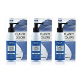 Neva Flashy Colors Yarı Kalıcı Saç Boyası 100 Ml Kot Rengi 3 Adet