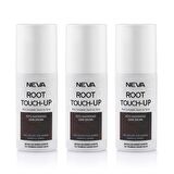 Neva Root Touch Up Kapatıcı Sprey 75 Ml Koyu Kahve 3 Adet