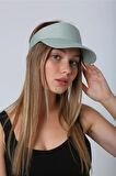 Ayarlanabilir Vizör Tenisçi Golf Şapka Güneş Koruyucu Siperlik RŞ-109 Mint | Standart
