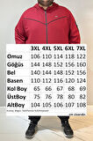 Özel Üretim Büyük Beden Ekstra Battal Pamuklu Erkek Eşofman Takımı 24722 Bordo | 4XL