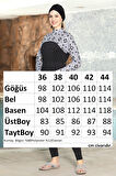 Likralı Tam Kapalı Tesettür Mayo 1256-169 Siyah | 42