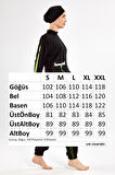Spor Likra Tam Kapalı Tesettür Mayo Beth 1203 Siyah | XL