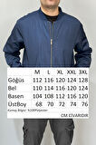 Erkek Kolej Yaka Mevsimlik Ceket Tek Üst REU-9127 Lacivert | XL