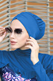 Remsa Mayo Büzgülü Deniz Havuz Bone R-1001 Mavi01 | Standart
