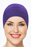 Havuz Deniz Düz Bone R-999-B Mor03 | Standart