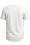 Ghassy Co. Erkek Reglan Oval Kesim %100 Pamuk Yumuşak Dokulu Bisiklet Yaka T-shirt
