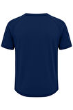 Ghassy Co. Erkek Reglan Oval Kesim %100 Pamuk Yumuşak Dokulu Bisiklet Yaka T-shirt