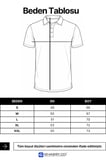 Ghassy Co. Türk Bayrak Logolu Polo Yaka Hafif Esnek Hızlı Kuruyan Kumaş Performans Spor Tişört