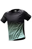Ghassy Co Ghassy Co. Erkek Running Gradyan Renkli Nefes Alabilen Fitness Spor Salonu Atletik Spor T-shirt