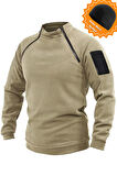 Ghassy Co. Erkek Airforce Tactical Thermal Tech Fonksiyonel Kol Cepli Polar 