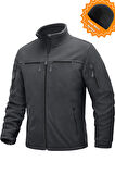 Ghassy Co. Warm Tactical Sport Multi 6 Cep Fonksiyonel Termal Polar Ceket