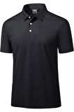 Ghassy Co. Erkek Golf Dry Fit Classic Tenis Casual Polo Yaka T-Shirt