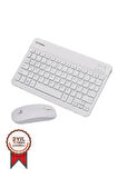 Beyaz Bluetooth Kablosuz Klavye TORİMA TMK-04 