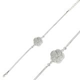 Gümüş Papatya Kadın Bileklik