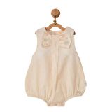 Andywawa AC22655 Pompom Vanilya Cream Bebek Tulum Ekru