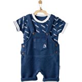 Andywawa Salopet Bebek Jumpsuıt Marine Takım WAWA-AC237391085