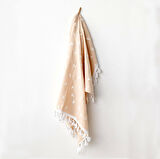 Andywawa AC24514 Müslin Smil All Day 95x85 Bebek Battaniye Beige