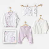 Kız Bebek Hastane Çikişi 5 Pcs Newborn Set Magical Butterfly AC25570