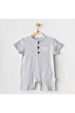 Andy Wawa Bebek Basic Romper Gri Tulum AC25893