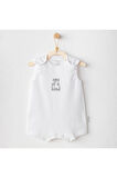 Andy Wawa Bebek Romper Basic Beyaz Tulum AC25895