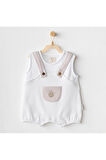 Andy Wawa Bebek Romper Basic Beyaz Tulum AC25901