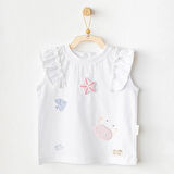 Andy Wawa T-Shirt Casual Beyaz