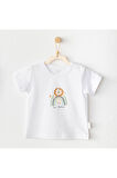 Andy Wawa Bebek  Beyaz Casual Tişört AC25977