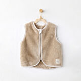 Andywawa Bebek Tinny's Sheeps Peluş Yelek Bej AC26162
