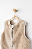 Andywawa Bebek Tinny's Sheeps Peluş Yelek Bej AC26162