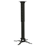 Vontech Pr-03 35-55 Cm 360 Derece Dönebilen Teleskopik Tavan Projeksiyon Askı Aparatı 13 Kg Taşıma Kapasiteli