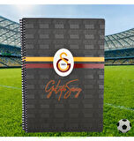 Galatasaray A4 72 Yaprak Karton Kapak Spiralli Defter Kareli (594565)